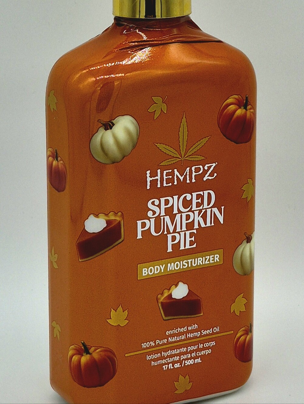 🎃 Hempz Spiced Pumpkin Pie Lotion 17oz NEW Sealed
